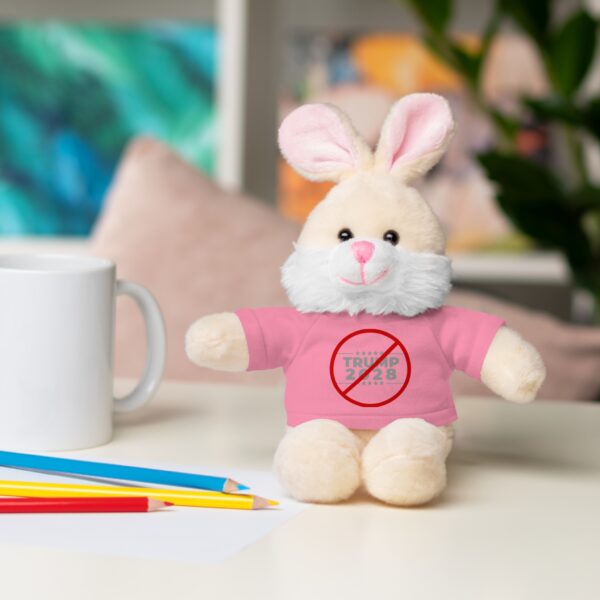 Political Statement Stuffed Animal - Anti-Trump Teddy Bear with Tee - Image 96