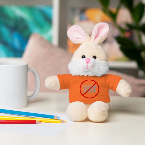 Political Statement Stuffed Animal - Anti-Trump Teddy Bear with Tee - Image 78