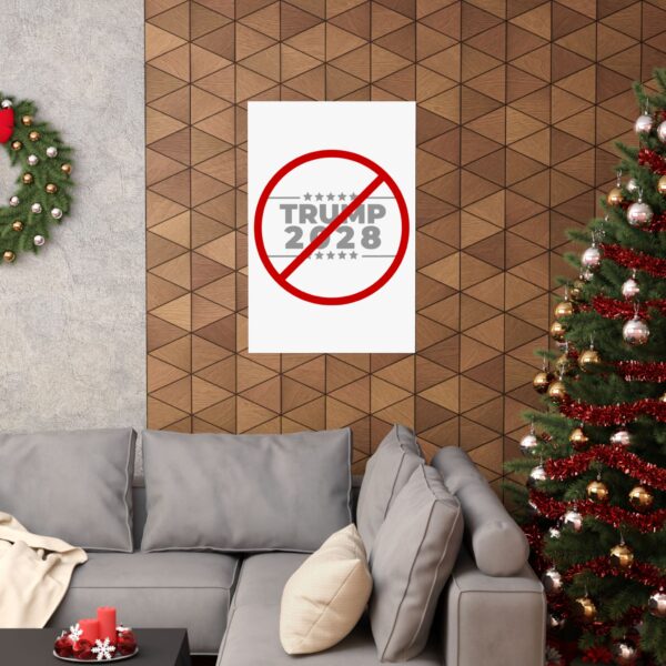 Political Protest Matte Vertical Posters - No Trump 2028 Design - Image 32
