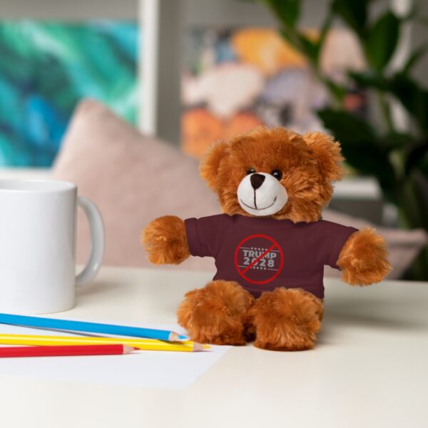 Political Statement Stuffed Animal - Anti-Trump Teddy Bear with Tee - Image 39