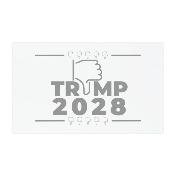 Political Car Magnet - No Trump 2028 Sign - Image 9