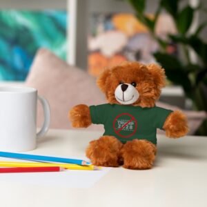 Political Statement Stuffed Animal - Anti-Trump Teddy Bear with Tee