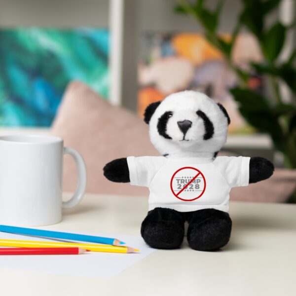 Political Statement Stuffed Animal - Anti-Trump Teddy Bear with Tee - Image 123