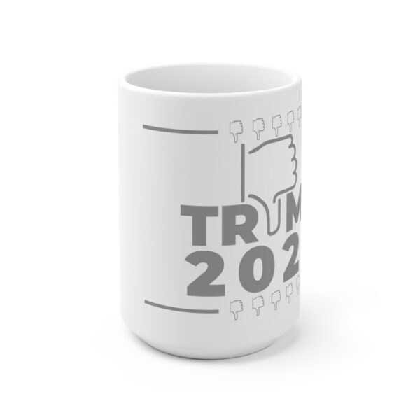 Trump 2028 Ceramic Mug - Political Protest Coffee Cup, Election Gift for Supporters - Image 5