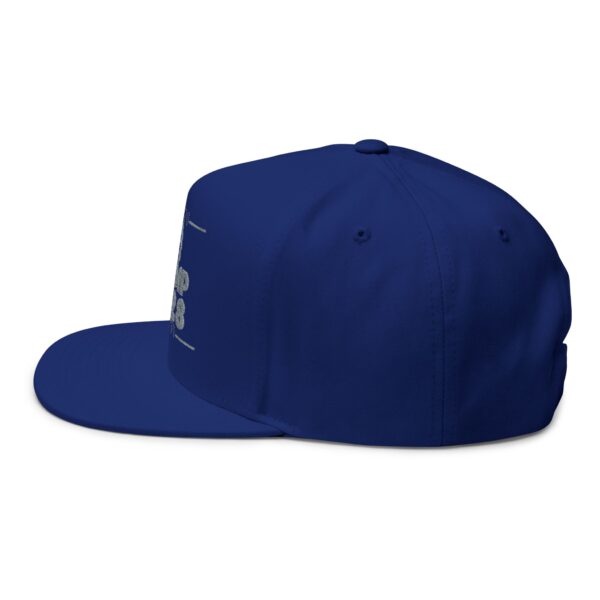 Trump 2028 Embroidered Flat Bill Cap - Image 7