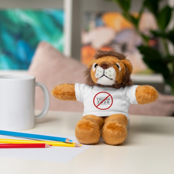 Political Statement Stuffed Animal - Anti-Trump Teddy Bear with Tee - Image 120