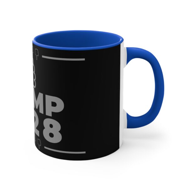 Political Humor Mug - Trump 2028 - 11oz Colorful Accent Coffee Cup - Image 11