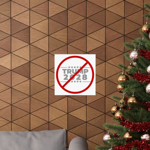Political Protest Matte Vertical Posters - No Trump 2028 Design - Image 44