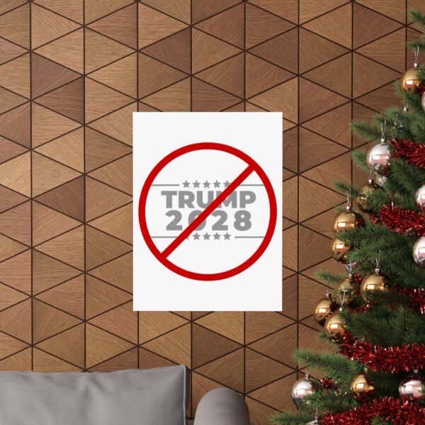 Political Protest Matte Vertical Posters - No Trump 2028 Design - Image 24