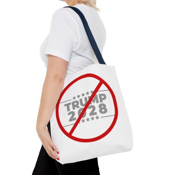 Political Statement Tote Bag - No Trump 2028 - Image 56