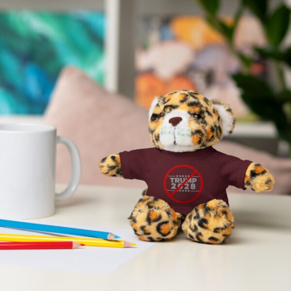 Political Statement Stuffed Animal - Anti-Trump Teddy Bear with Tee - Image 45