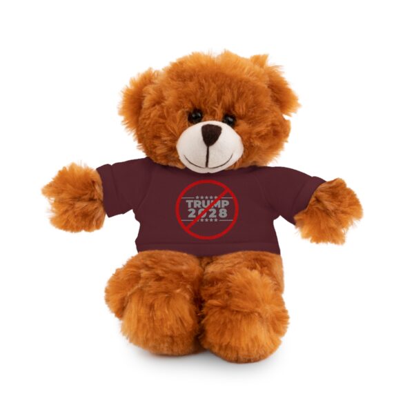 Political Statement Stuffed Animal - Anti-Trump Teddy Bear with Tee - Image 37