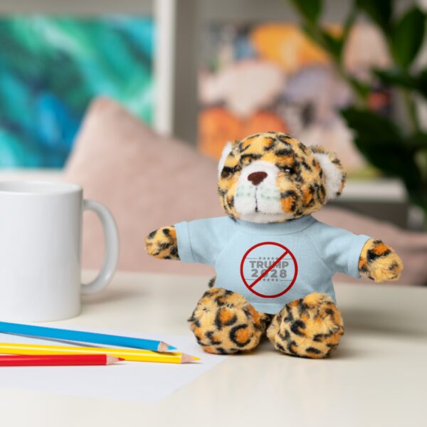 Political Statement Stuffed Animal - Anti-Trump Teddy Bear with Tee - Image 27
