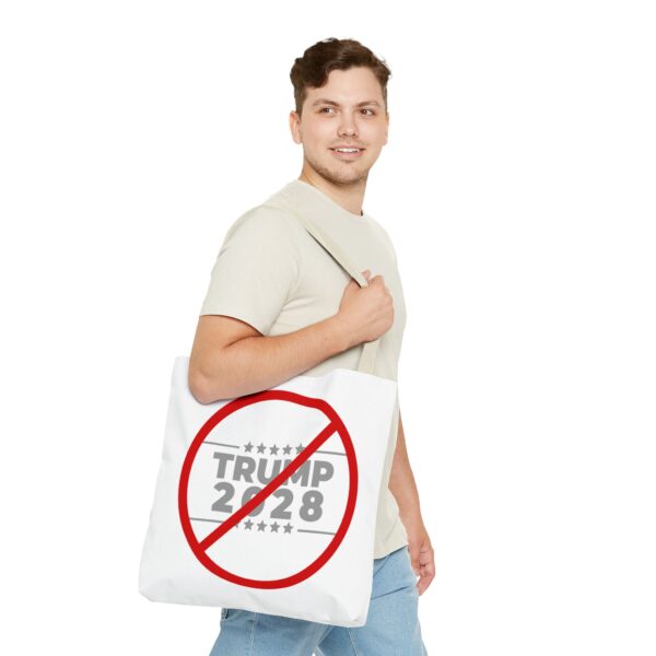 Political Statement Tote Bag - No Trump 2028 - Image 47