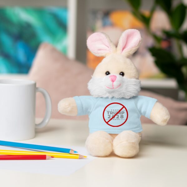 Political Statement Stuffed Animal - Anti-Trump Teddy Bear with Tee - Image 24