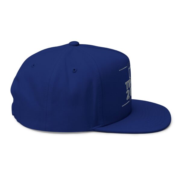 Trump 2028 Embroidered Flat Bill Cap - Image 8