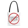 Political Statement Tote Bag - No Trump 2028