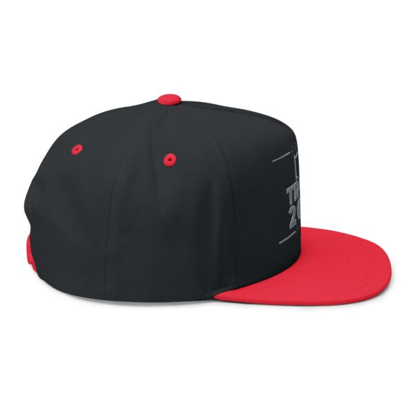 Trump 2028 Embroidered Flat Bill Cap - Image 20