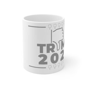 Trump 2028 Ceramic Mug - Political Protest Coffee Cup, Election Gift for Supporters