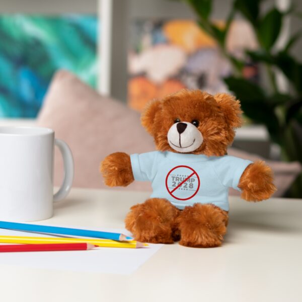 Political Statement Stuffed Animal - Anti-Trump Teddy Bear with Tee - Image 21
