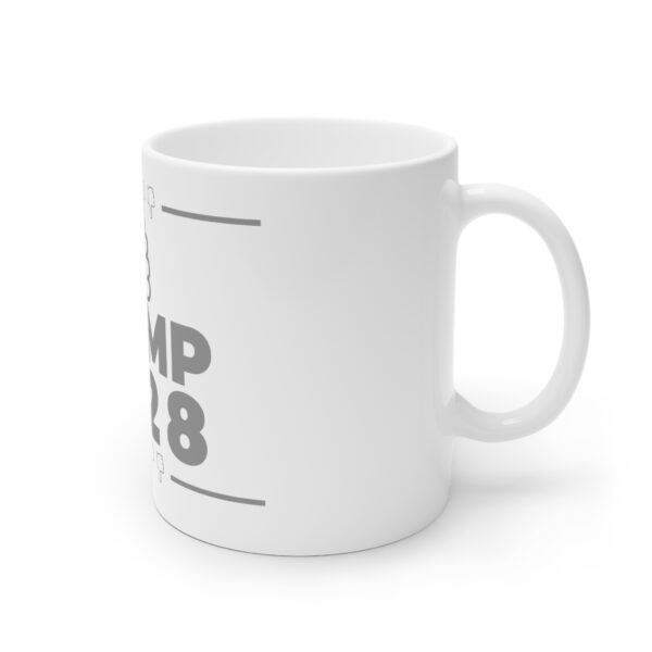 Funny Political Mug - "Trump 2028" Thumbs Down Design - Unique Gift for Election Lovers - Image 3