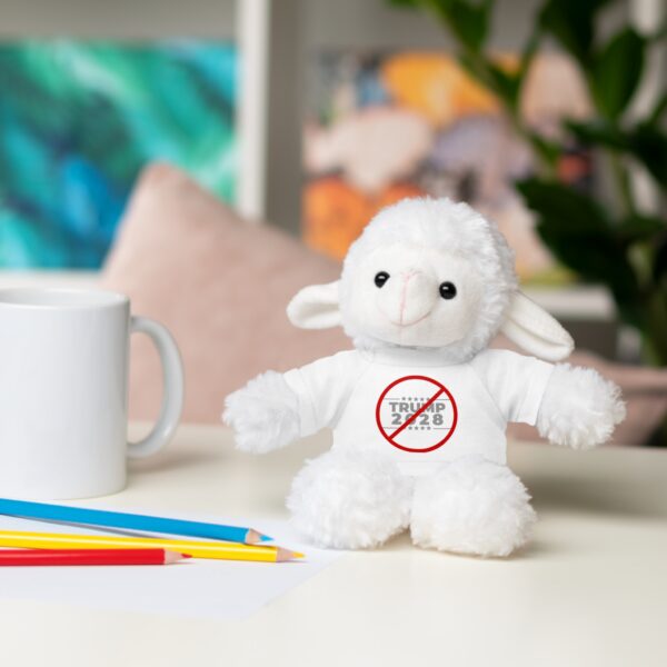 Political Statement Stuffed Animal - Anti-Trump Teddy Bear with Tee - Image 126