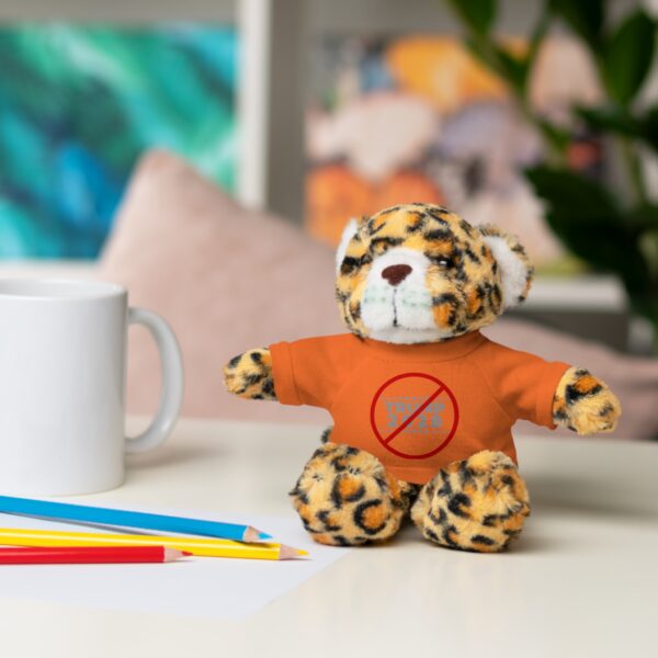 Political Statement Stuffed Animal - Anti-Trump Teddy Bear with Tee - Image 81
