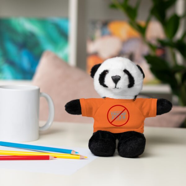 Political Statement Stuffed Animal - Anti-Trump Teddy Bear with Tee - Image 87
