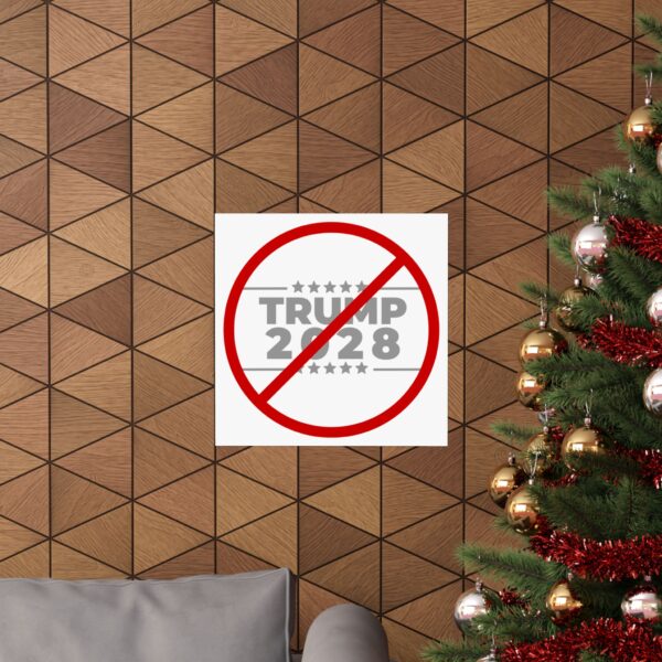 Political Protest Matte Vertical Posters - No Trump 2028 Design - Image 52