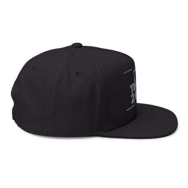 Trump 2028 Embroidered Flat Bill Cap - Image 12