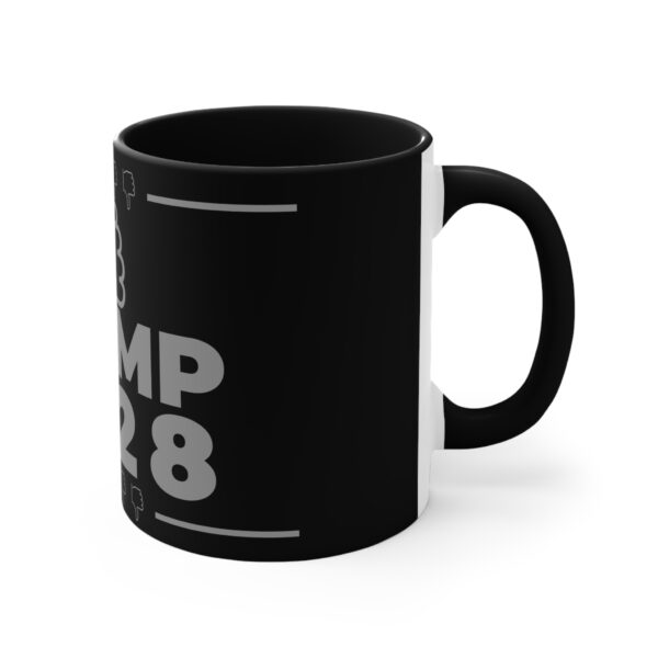 Political Humor Mug - Trump 2028 - 11oz Colorful Accent Coffee Cup - Image 7