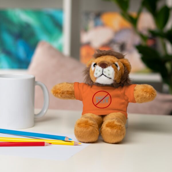 Political Statement Stuffed Animal - Anti-Trump Teddy Bear with Tee - Image 84