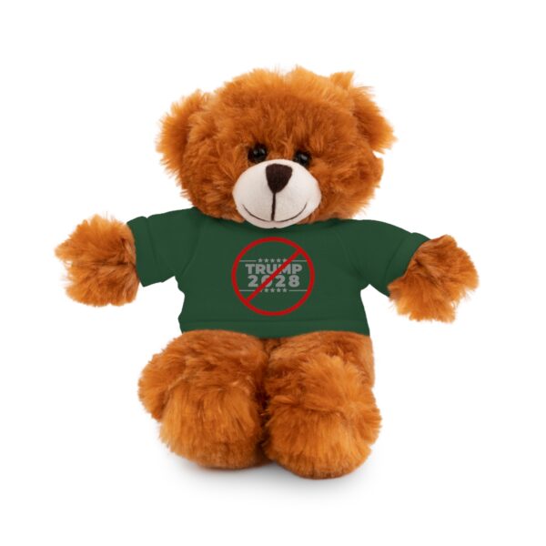Political Statement Stuffed Animal - Anti-Trump Teddy Bear with Tee - Image 2