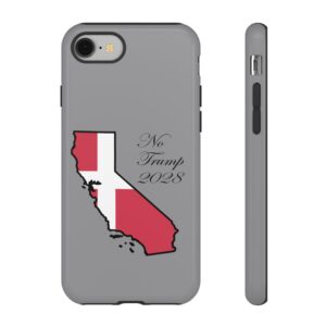 Political Tough Case for iPhone - No Trump 2028