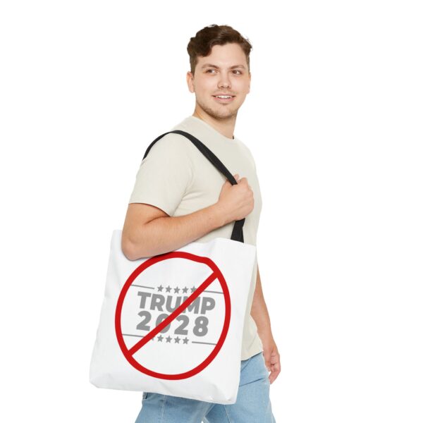 Political Statement Tote Bag - No Trump 2028 - Image 11