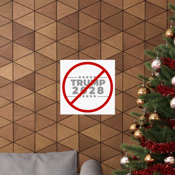 Political Protest Matte Vertical Posters - No Trump 2028 Design - Image 48