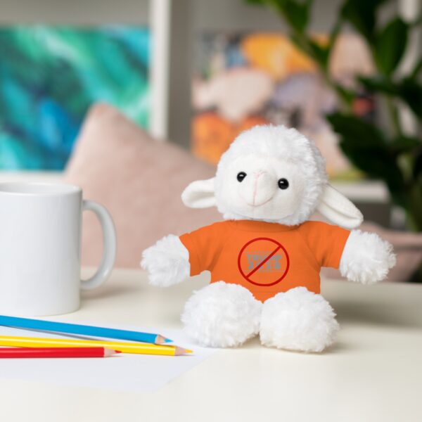 Political Statement Stuffed Animal - Anti-Trump Teddy Bear with Tee - Image 90