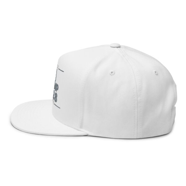 Trump 2028 Embroidered Flat Bill Cap - Image 3