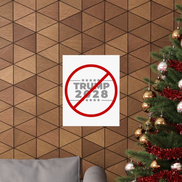 Political Protest Matte Vertical Posters - No Trump 2028 Design - Image 20