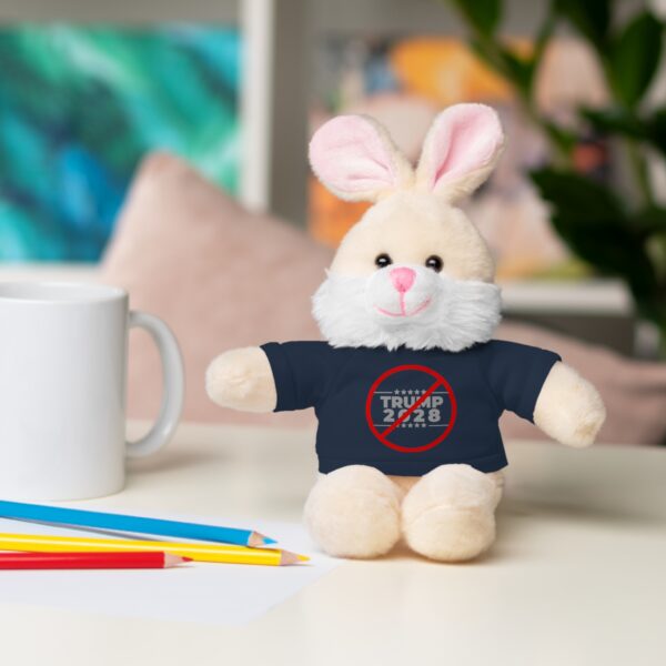 Political Statement Stuffed Animal - Anti-Trump Teddy Bear with Tee - Image 60