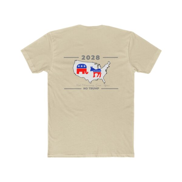 2028 No Trump Unisex Cotton Crew Tee - Image 11