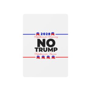 Republicans Themed Playing Cards Set - No Trump Design