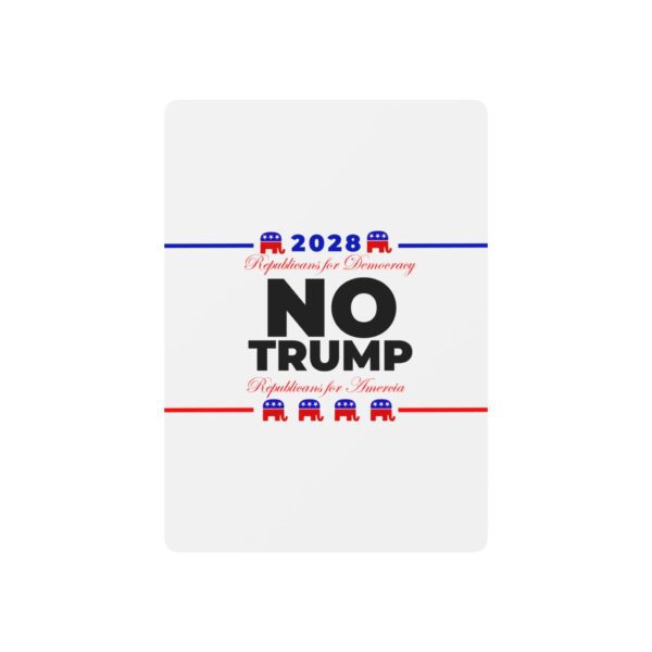 Republicans Themed Playing Cards Set - No Trump Design