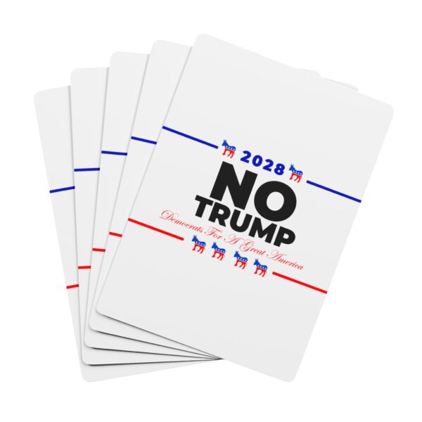 Democrats Themed Playing Cards Set - No Trump Design - Image 3