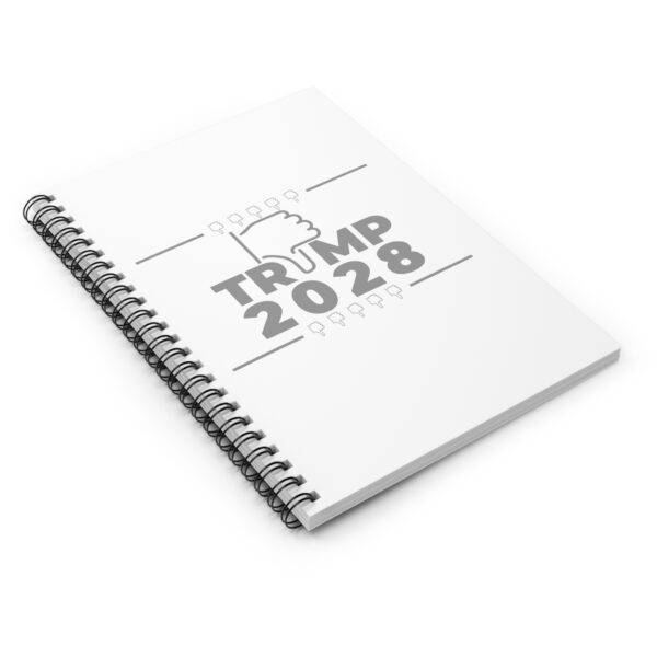 No Trump 2028 Spiral Notebook - Ruled Lined Journal - Image 3