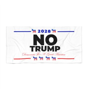 Political Beach Towel - Democrats Design