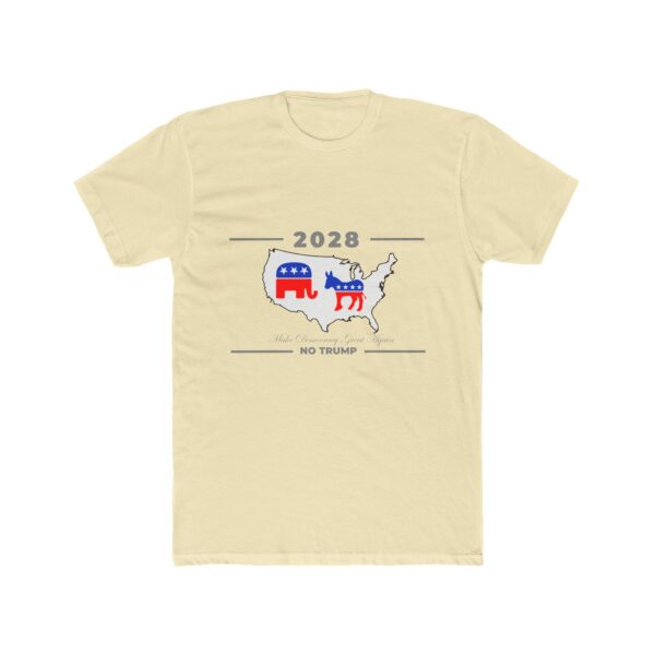 2028 No Trump Unisex Cotton Crew Tee - Image 13