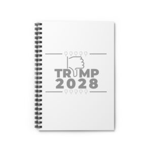 No Trump 2028 Spiral Notebook - Ruled Lined Journal