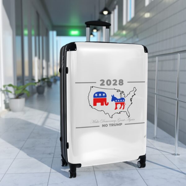 Political Themed Suitcase - 2028 Election Travel Luggage with GOP and Dem Design - Image 11
