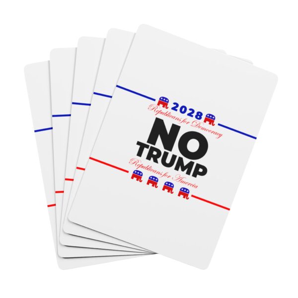 Republicans Themed Playing Cards Set - No Trump Design - Image 3